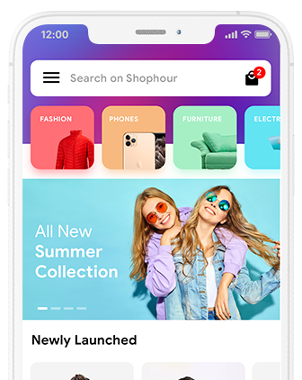Shophour - Multi Vendor eCommerce app with Vendor and Delivery App at opus labworks